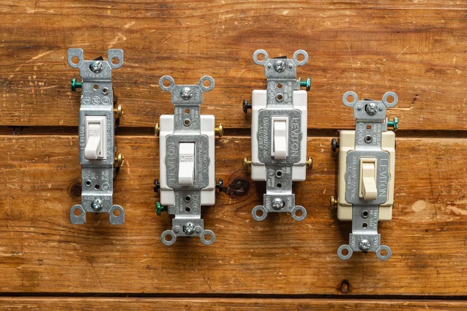 Los 4 tipos de interruptores más comunes